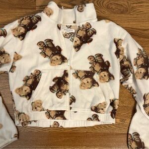 Grayson Threads White Teddy Bear Hoodie